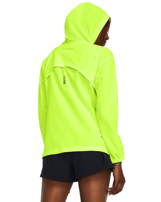 Giacca outrun the storm di Under Armour in Green