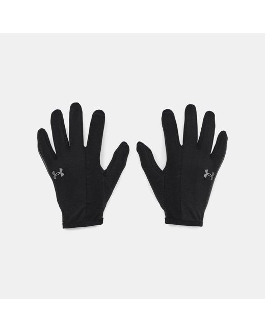 Gntes De Running Con Forro Storm Para Hombre Under Armour de hombre de color Black