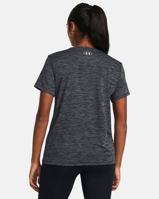 Under Armour Blue Tech Textured Short Sleeve
