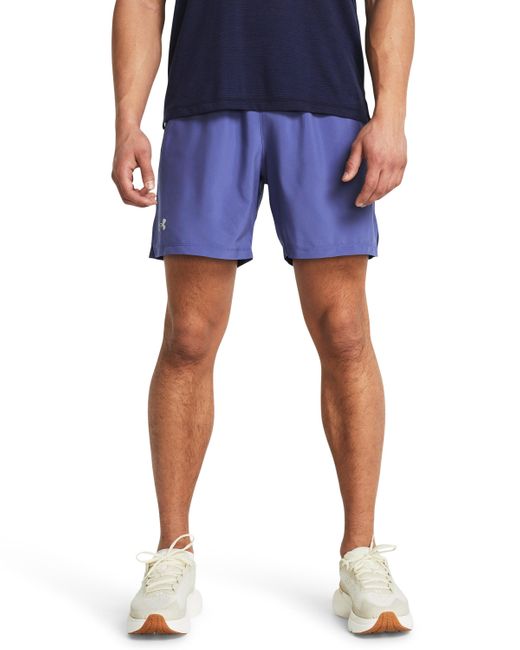 Under Armour Black Launch Unlined 7" Shorts for men