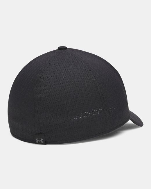 Under Armour Blue Armourvent Low Stretch Fit Cap Castlerock for men