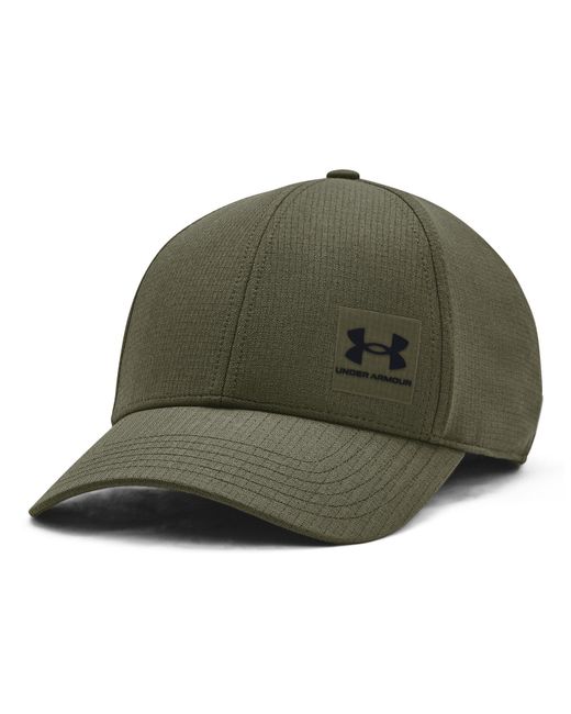 Under Armour Green Armourvent Stretch Fit Cap for men