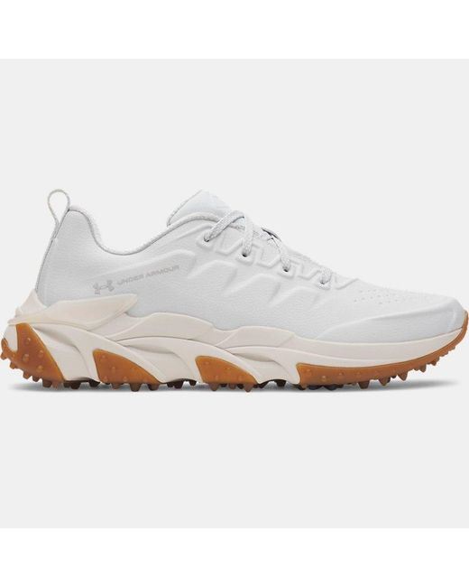 Under Armour White Hb Tour Spikeless Golf Shoes Distant Distant Mod for men