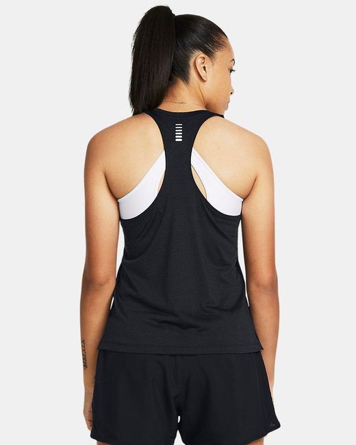 Under Armour Blue Launch Singlet Reflective