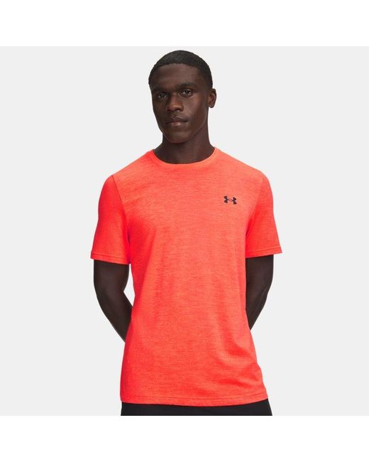 Under Armour Red Vanish Elite Seamless Short Sleeve Venom Ultimate for men