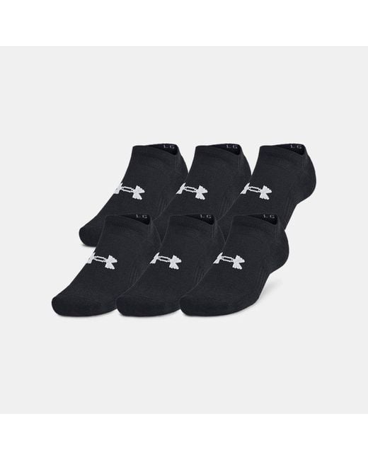 Calcetines Invisibles De Algodón Training Under Armour de color Blue