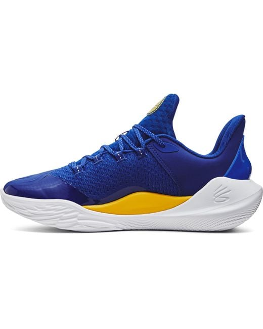 Under Armour Blue Curry 11 'dub Nation' Basketball Shoes
