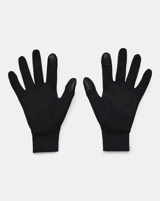 Under Armour Black Storm Liner Gloves Jet