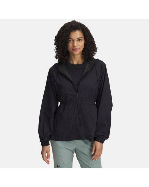 Under Armour Black Cinch Waist Jacket