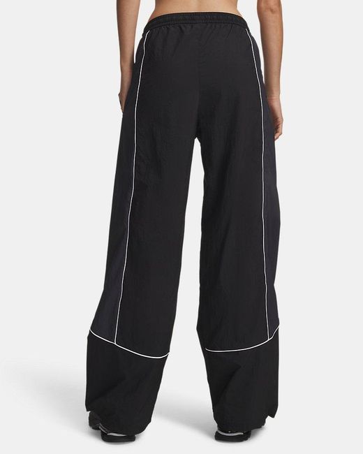 Under Armour Black Ua Unstoppable Woven Wind Pants