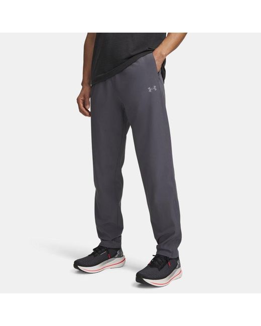 Under Armour Black Velociti Storm Pants Castlerock Reflective for men