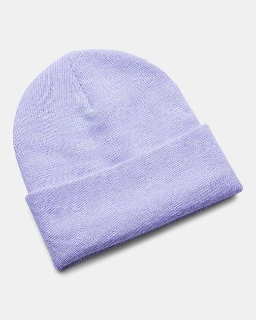 Under Armour Purple Halftime Beanie Transparent Transparent