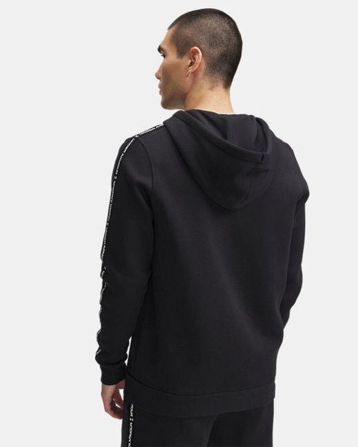 Under Armour ® Sweatjacke Kapuzenjacke Icon Fleece FZ Taping 1390298 in Black für Herren