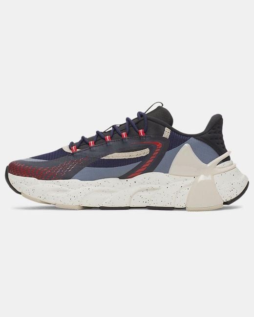 Under Armour Blue Hb Trainer Sport Ufc Training Shoes Midnight Sandstorm