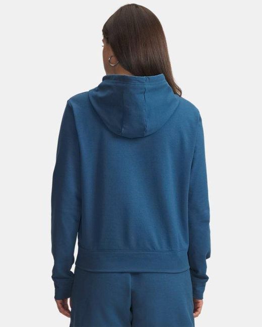 Under Armour Blue Sport Terry Hoodie Wham