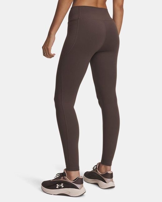 Under Armour Brown Motion Leggings Peppercorn