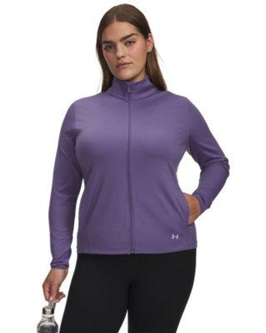 Under Armour Purple Ua Motion Jacket
