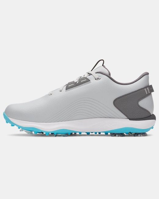 Under Armour Blue Drive Fade 2 Golf Shoes Mod Steel Metallic for men