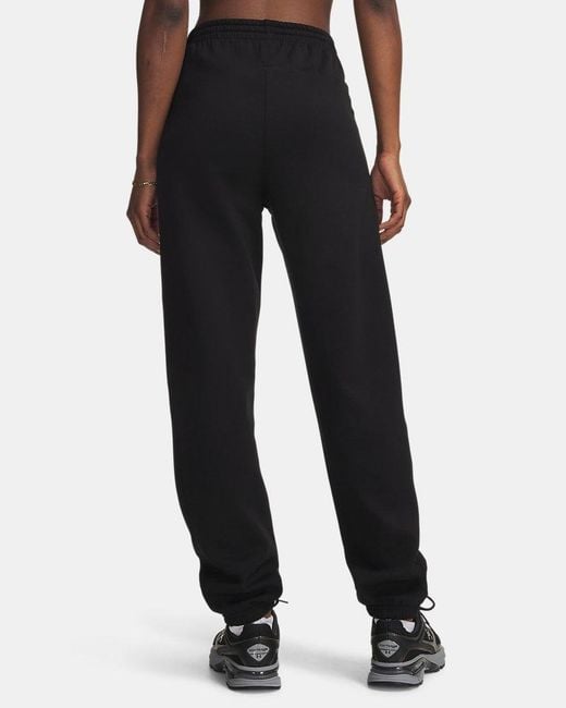 Under Armour Black Unstoppable Fleece Gym Pants Ultimate Ultimate