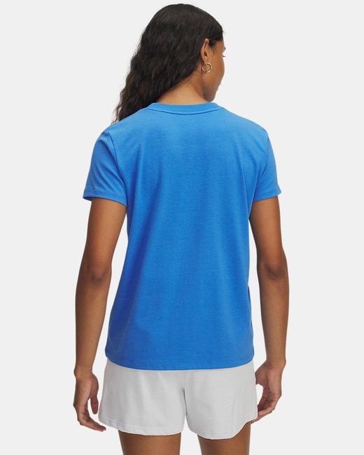 Under Armour Green Rival Core Short Sleeve Atlantis