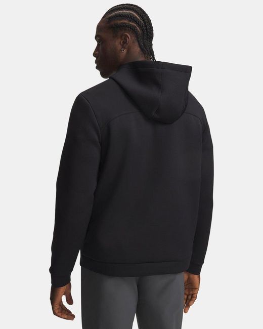 Under Armour Black Drive Midlayer Hoodie for men