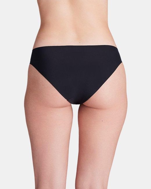 Under Armour Black Ua Pure Stretch 3-pack No Show Bikini