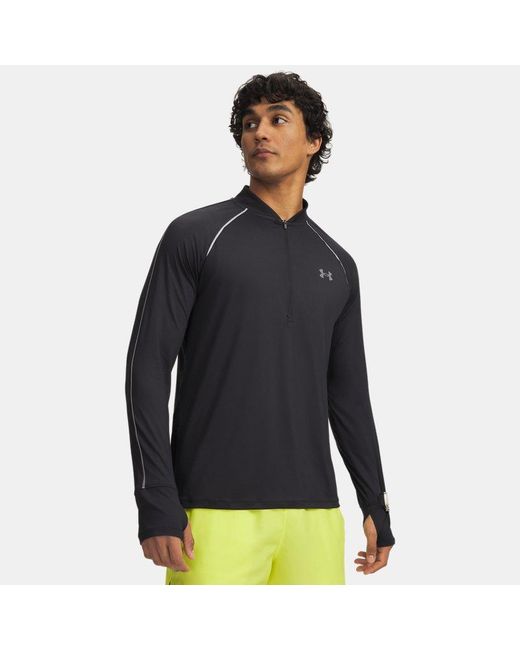 Under Armour Black Ua Velociti 1⁄2 Zip for men