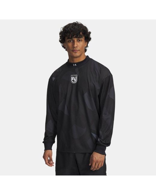 Under Armour Black 96 Terrace Goalie Jersey for men