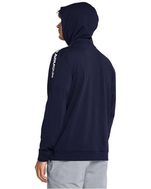 Under Armour Blue Playoff Hoodie for men