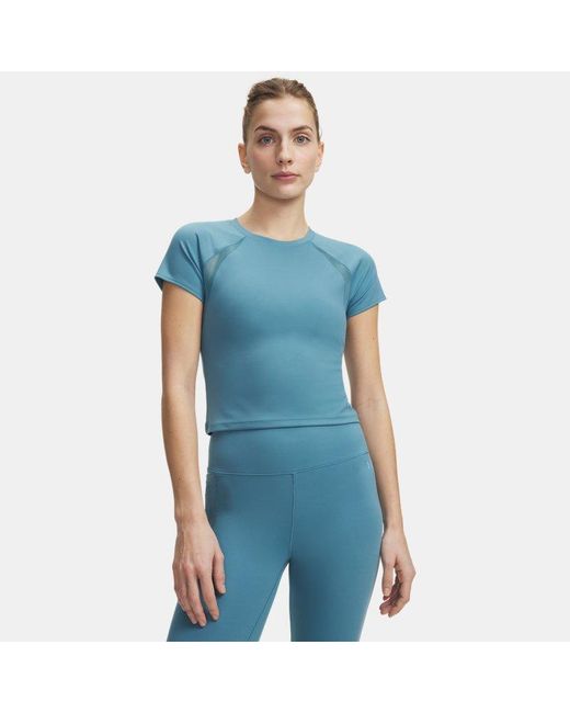 Under Armour Blue Motion Mesh Short Sleeve Boundless Haze