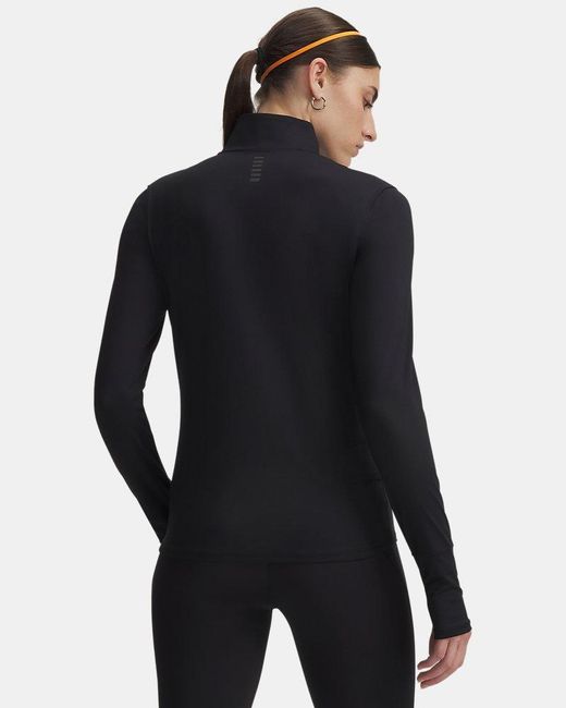 Under Armour Black Launch Pro ½ Zip Reflective