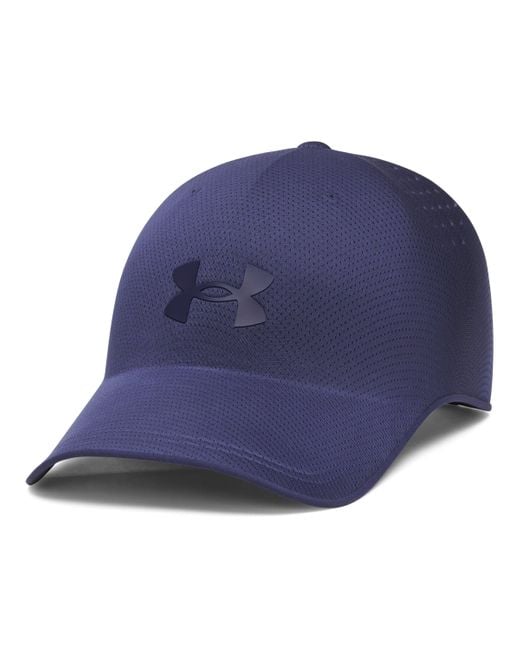 Under Armour Blue Ua Stealthform Uncrushable Adjustable Hat