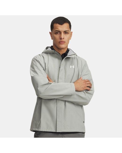Under Armour Gray Cloudstrike Jacket Titanium for men