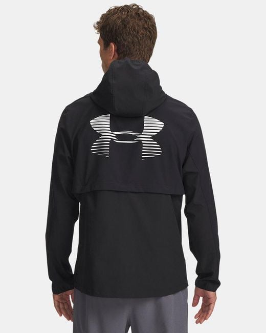 Under Armour Black Velociti Pro Storm Jacket Reflective for men