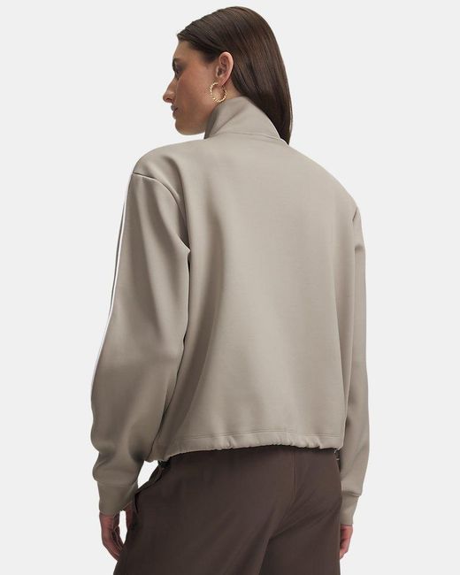 Under Armour Brown Ua Knit Track Jacket