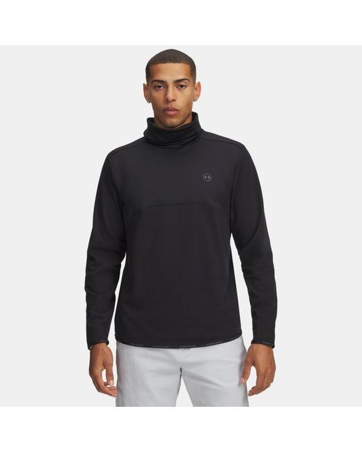 Under Armour Black Drive Funnel Neck Castlerock for men