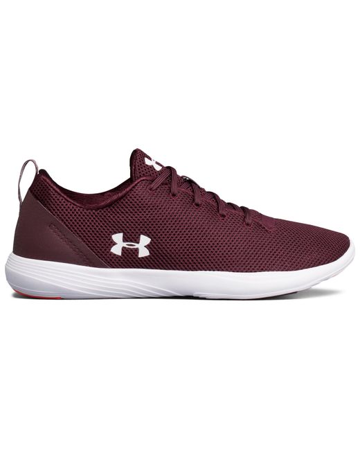 Under Armour Red Women's Ua Street Precision Sport Low Neutral Lifestyle Shoes