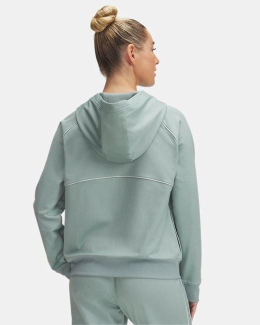 Under Armour Blue Rival Tricot Tracksuit Silica Hydro Hydro