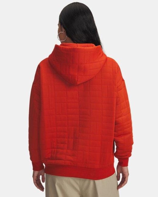 Sudadera Con Capucha Unstoppable Fleece Textured Para Mujer Surplus Surplus Under Armour