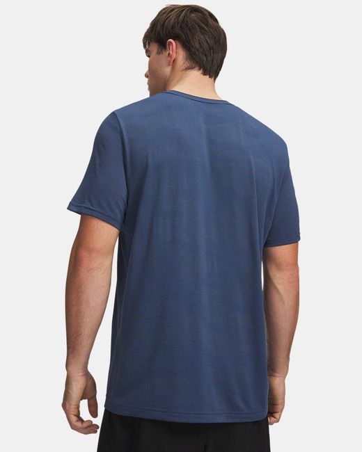 Under Armour Blue Vanish Elite Seamless Camo Short Sleeve Wham Ultimate for men