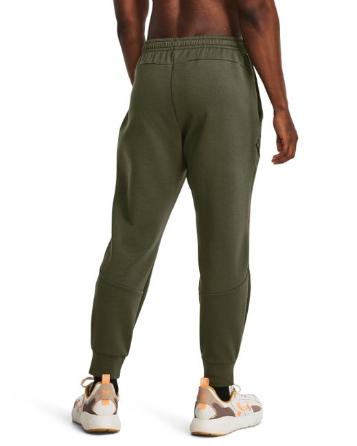 Under Armour Green Unstoppable Fleece joggers for men