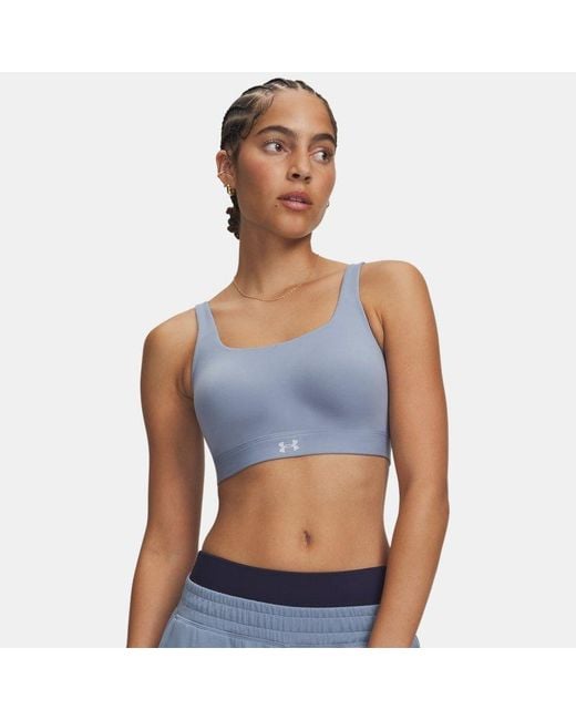 Under Armour Blue Ua Motion High Sports Bra