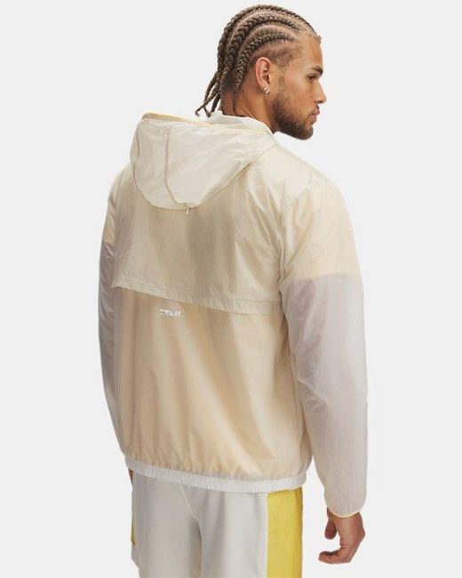 Under Armour Natural Ua Launch Trail Jacket for men
