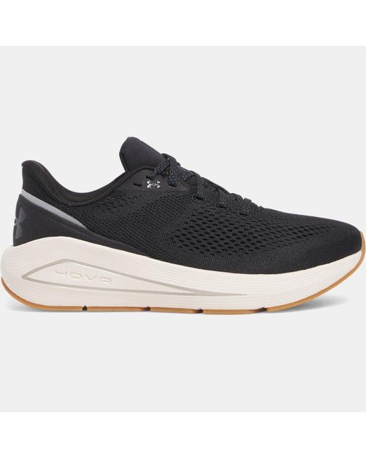 Under Armour Black Sonic 7 Running Shoes Stone Anthracite