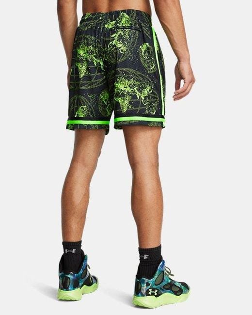 Under Armour Curry Statement Shorts Für Herren Hyper Grün in Green für Herren