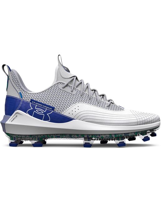 Under Armour Ua Harper 7 Low Elite Tpu Baseball Cleats in Blue for Men
