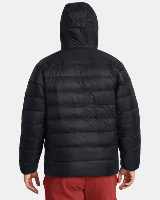 Under Armour Blue Legend Down Hooded Jacket for men
