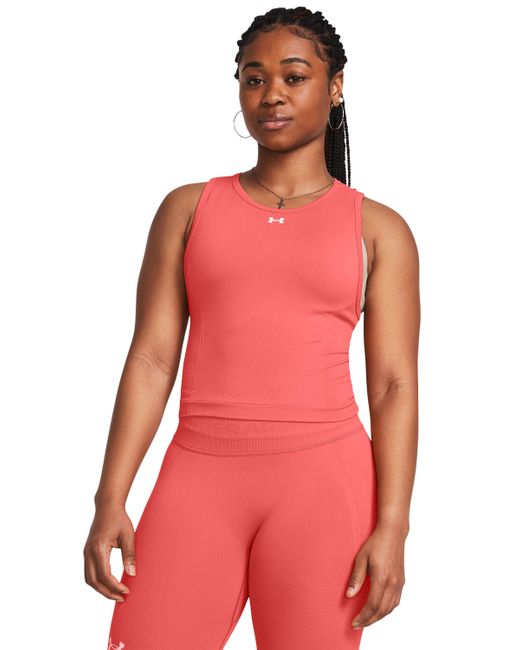 Under Armour Red Train Seamless Tank