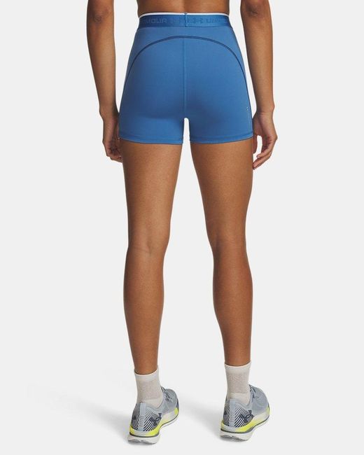 Under Armour Blue Heatgear® Elite 3" Shorty