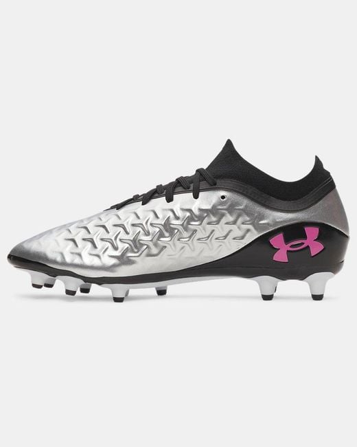 Under Armour Black Magnetico Pro 6 Fg Soccer Cleats Metallic Frenzy